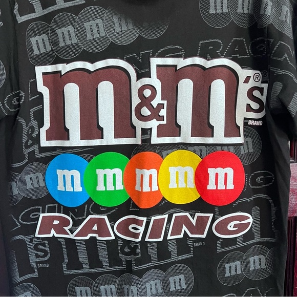 EUC Vintage Nascar M&M Kyle Busch Racing Tee in Black size Medium - Picture 4 of 11